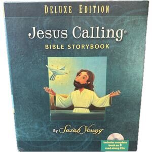 Jesus Calling Bible Storybook Deluxe Edition by Young, Sarah. 3 Read Along CDs